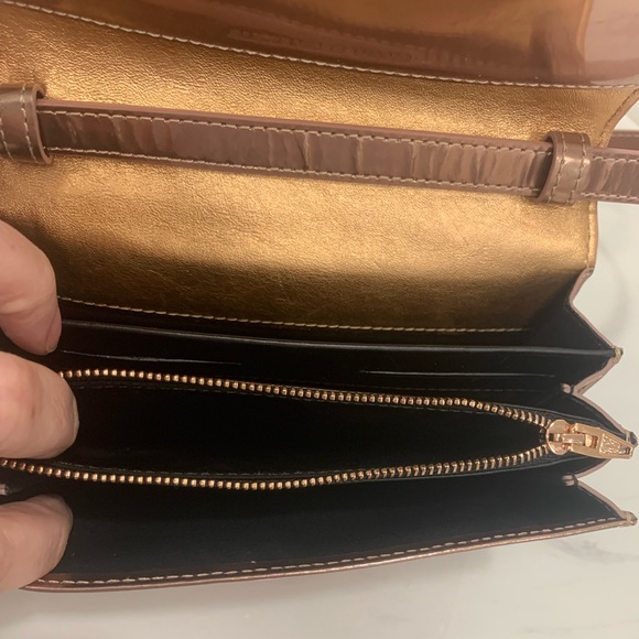 ALEXANDER WANG Prisma BikerMetallic Rose Gold Crossbody - Picture 8 of 16